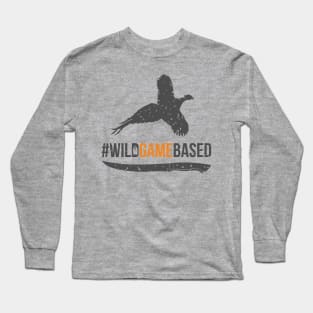 Wild Game Based Pheasant Logo Long Sleeve T-Shirt